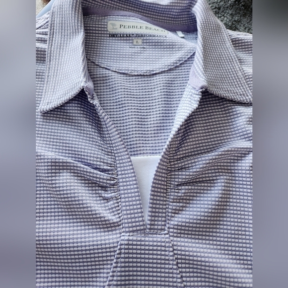 Pebble Beach lavender and white tank Size L - Picture 6 of 6